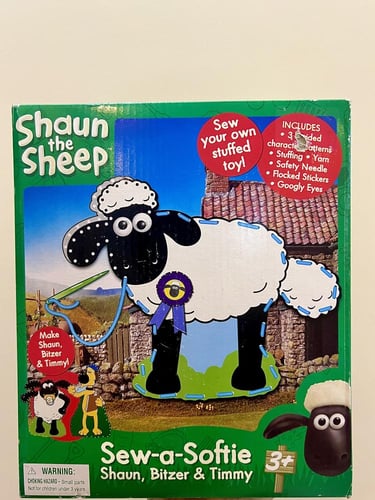 نادر جدا / عدة صنع دمية شون ذا شيب"اصدار سنة2009"ظ...