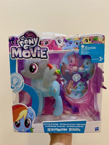 نادر/ دمية رينبو داش الصديقات المضيئات"تضيء عند ال...