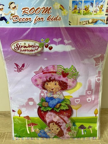 نادر جدا / مجموعة ملصقات ستروبيري شورت كيك2003(ملص...