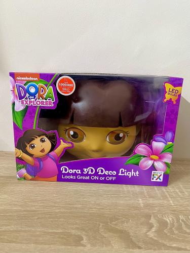 مغامرات دورا/ مصباح ديكوري ثلاثي الابعاد على شكل د...