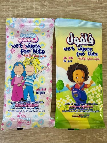 نادر جدا/مناديل معطرة من فلفول وموودا موودي