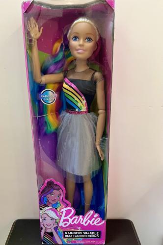 باربي / دمية باربي الطويلة28 انش بمفاصل “اصدار سنة...