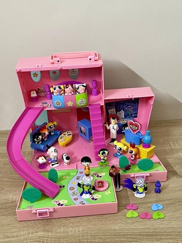 نادر جدا / منزل فتيات القوة مع الشخصيات"اصدار سنة2...