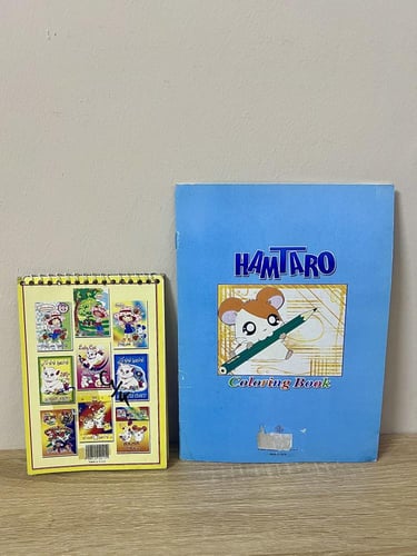 نادر جدا / قرطاسية همتارو(دفتر تلوين همتارو+دفتر م...