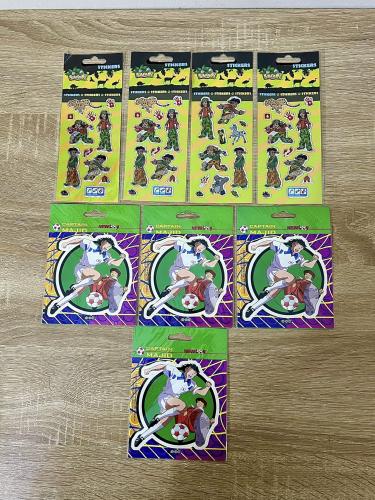 نادر جدا / مجموعة عيش سفاري وكابتن ماجد(4 اوراق مل...