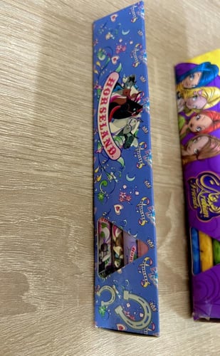 نادر جدا/ مجموعة اقلام رصاص هورس لاند والصديقات ال...