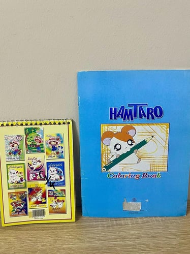 نادر جدا / قرطاسية همتارو(دفتر تلوين همتارو+دفتر م...