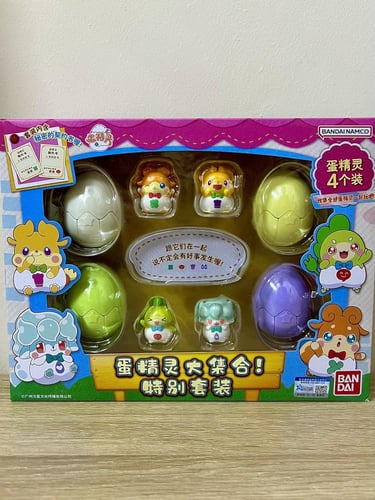 كوكوتاما/ مجموعة شخصيات وبيض كوكوتاما”4شخصيات"