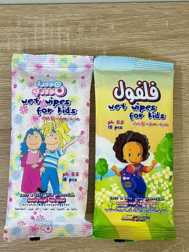 نادر جدا/مناديل معطرة من فلفول وموودا موودي