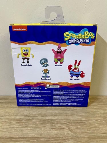 سبونج بوب سكوير بانتس/ مجسمات شخصيات (سبونج بوب+بس...