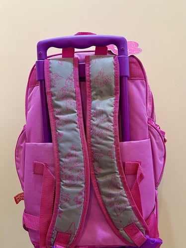 نادر جدا / حقيبة ظهر وسحب كبيرة من فلة"اصلية من ني...