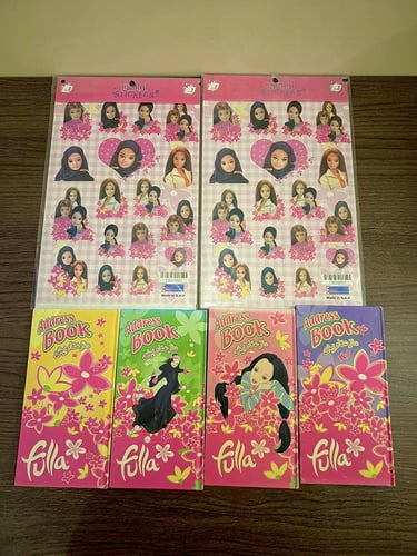 نادر جدا/مجموعة فلة اصدار2006/2005(4دفاتر عناوين م...