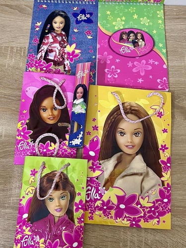 نادر جدا / مجموعة قرطاسية فلة(2اكياس فلة الحجم الص...