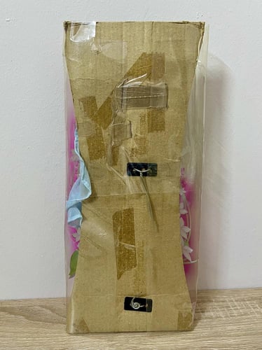 نادر جدا / دمية فلة بالرداء الازرق من مجموعة الموض...