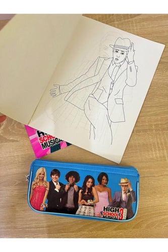 نادر/مجموعة High school musical3(كتاب تلوين مع ستي...