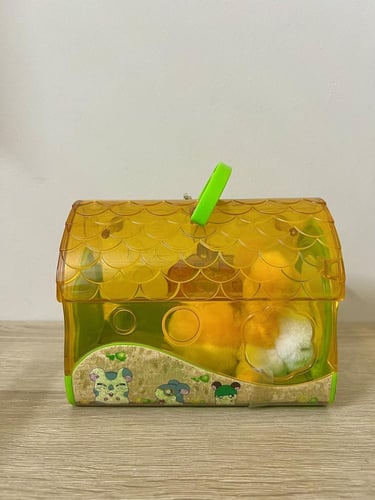 نادر جدا/ دمية همتارو والقفص سنة2000-2011