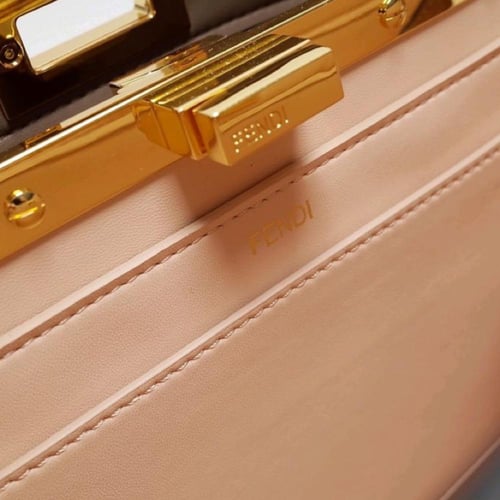 Fendi Peekaboo leather bag