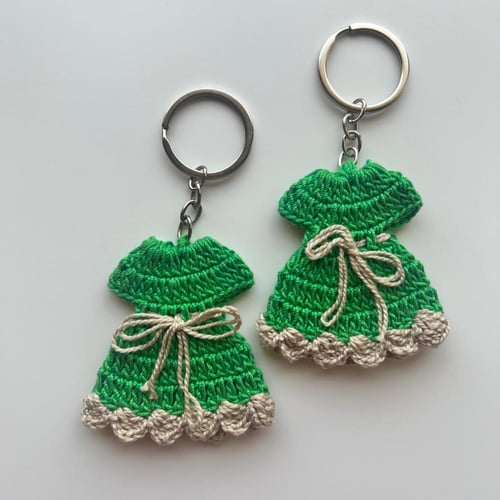 ألوان ميداليه كروشيه فستان