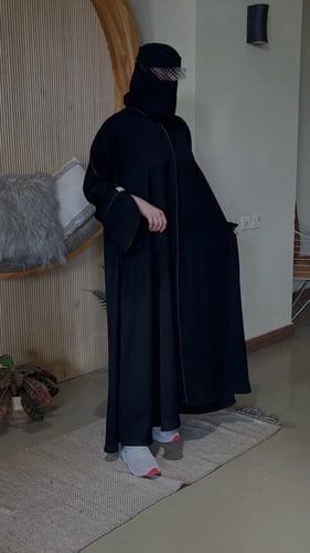 عباية مع قيطان مبروم