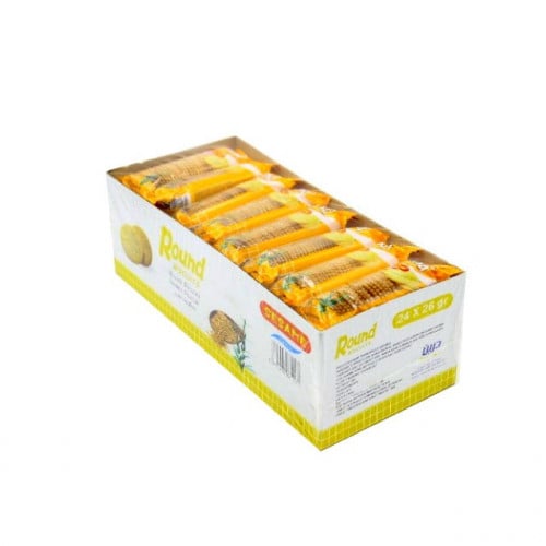 بسكويت مدور سمسم 12*24