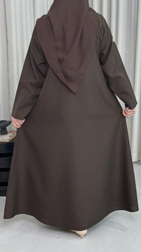 قماش كتان انيق ساده بأزرار انيقة عمليه