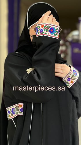 لينن هندي بكلفه مطرزه الوان فالاكمام وقصه انيقه من...