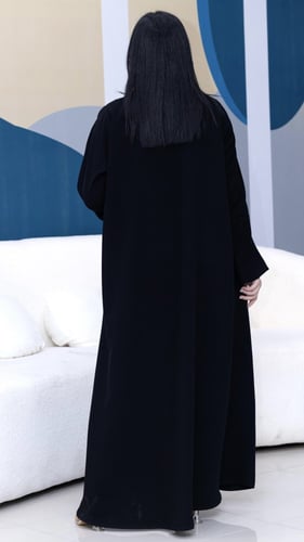 كريب اندونيسيي مع قلاب تطريز خفيف ناعم