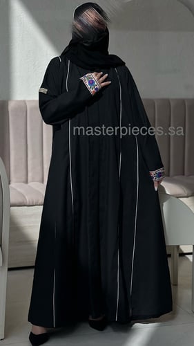 لينن هندي بكلفه مطرزه الوان فالاكمام وقصه انيقه من...