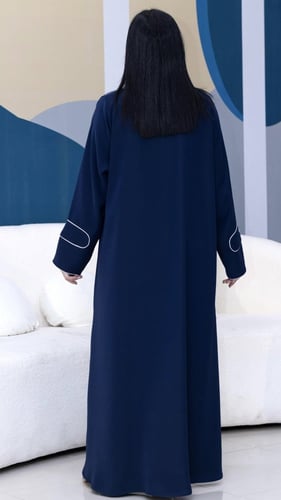 كريبب اندنوسي اصلي مع تحديد ابيض وشك