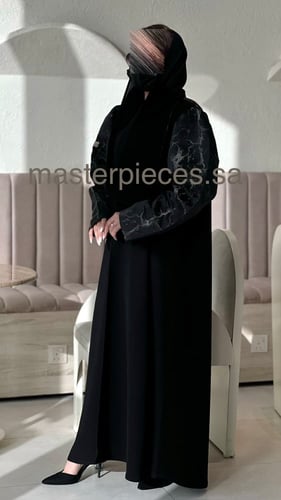 قماش الراقيه مع ياقه وكم بف تفته