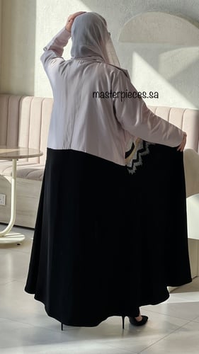 نص تفته وكريب سيراميك مع شك انيق بياقه