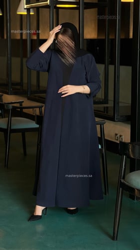 عباية حرير ياباني قصات من الامام