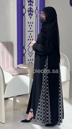 قماش لمياء كلوش مع تطريز كمبيوتر قصات