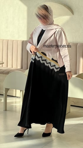 نص تفته وكريب سيراميك مع شك انيق بياقه