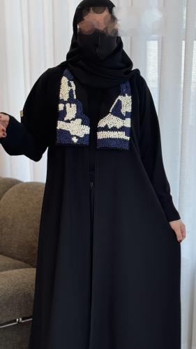 كريب خفيف بياقه مربعه شك قصه A