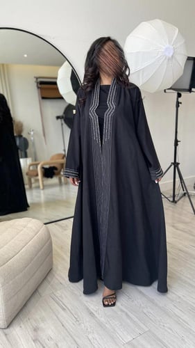 حرير ياباني مع خطوط تطريز مع شك ناعم