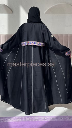 لينن هندي بكلفه مطرزه الوان فالاكمام وقصه انيقه من...