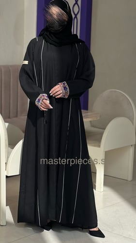 لينن هندي بكلفه مطرزه الوان فالاكمام وقصه انيقه من...