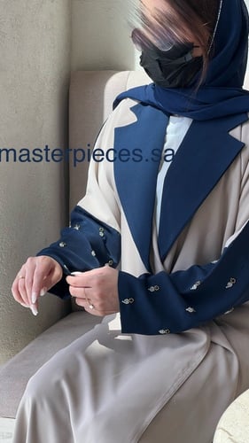 قماش الراقيه بقصة انيقه كم شك