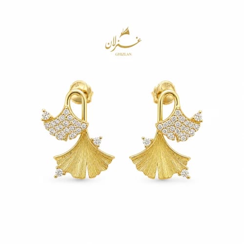 حلق ايطالي ذهب عيار 18