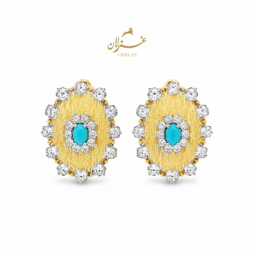 حلق ايطالي ذهب عيار 18