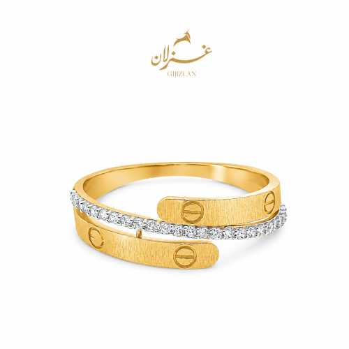 خاتم ايطالي ذهب عيار 18