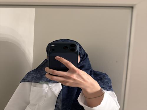 شيفون كحلي