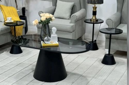 طقم طاولات ٥ قطع