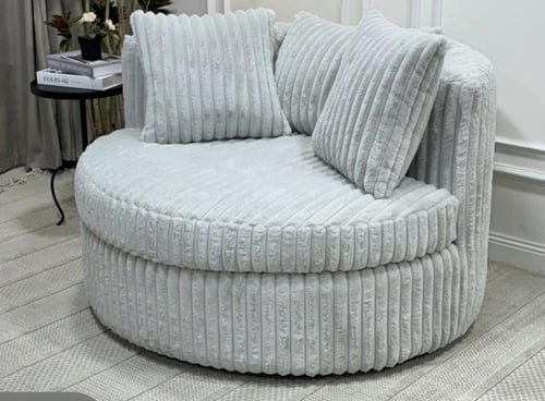 اريكه استرخاء فرو رمادي