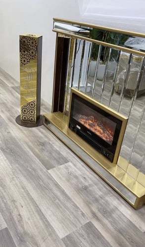 جهاز تدفئة مع الديكور