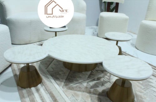 طقم طاولة مع 4 خدمة