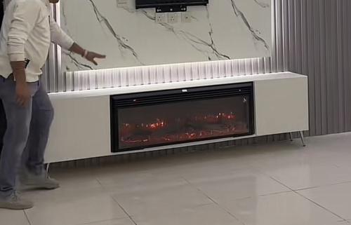 جهاز تدفئة مع ديكور بدروج