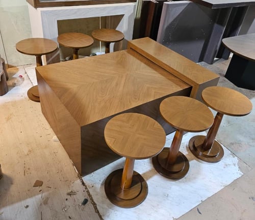 طقم طاولات 7 قطع