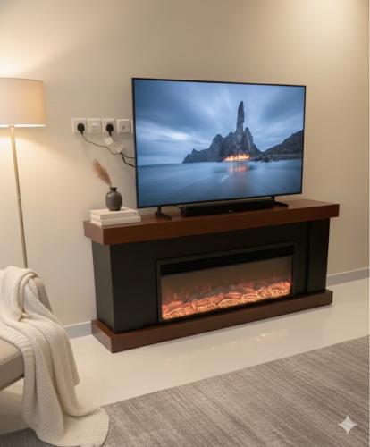 جهاز تدفئة مع الديكور